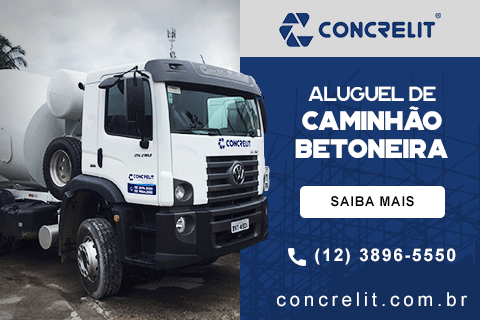Concrelit - Aluguel de caminhão betoneira